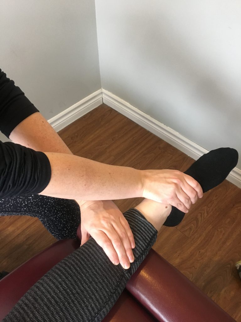 oakville physiotherapy ankle treatment